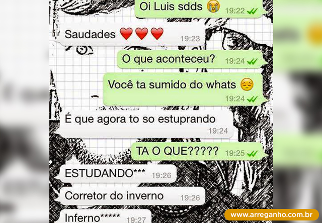 voce ta sumido do whats