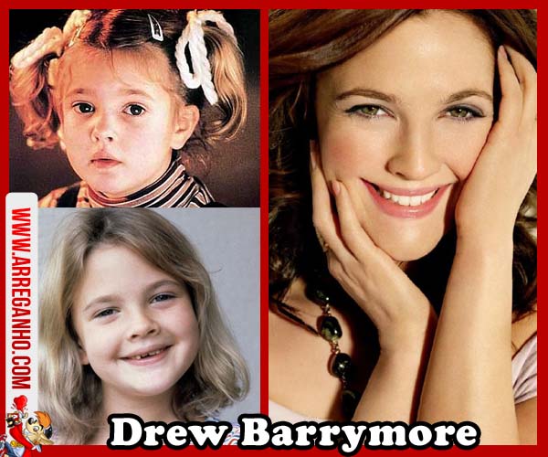 Top 10: Celebridades que vimos Crescer Dentro da Telinha - Drew Barrymore