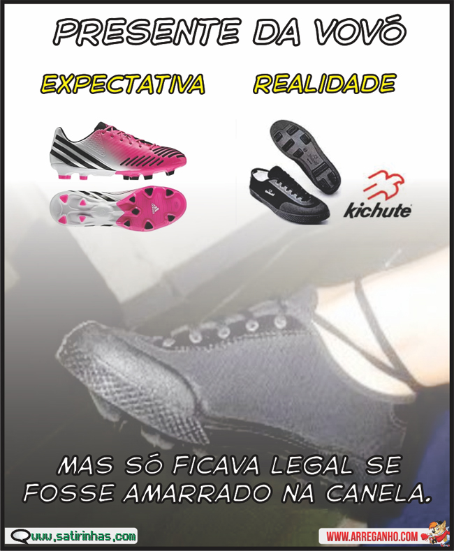 Expectativa x Realidade: Presente da Vó