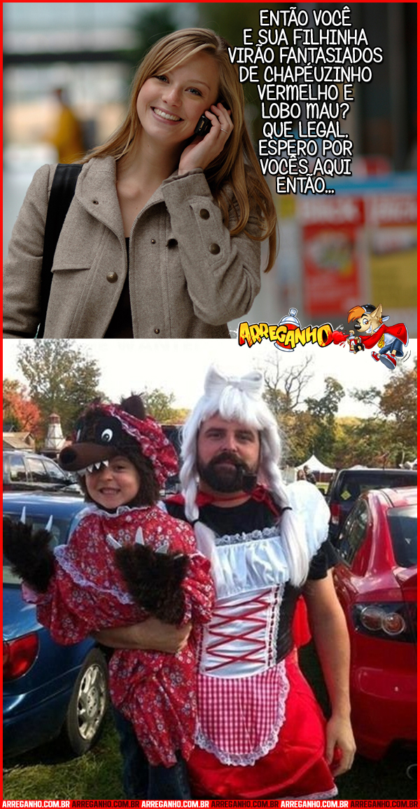 Chapeuzinho e Lobo Mau de um Jeito que Você Não Imaginava