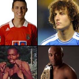 Atletas antes e depois da fama