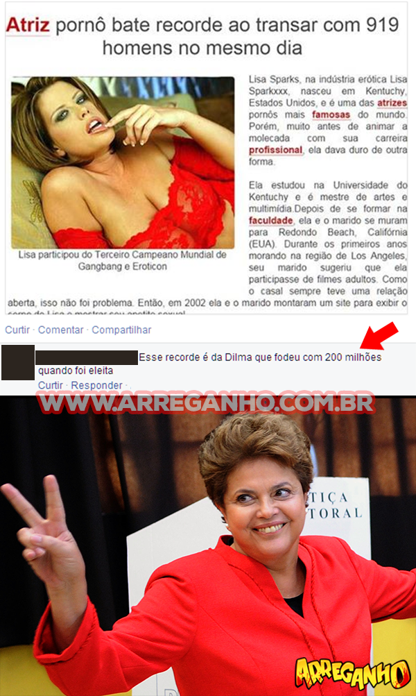 Acho que a Dilma bateu esse recorde primeiro