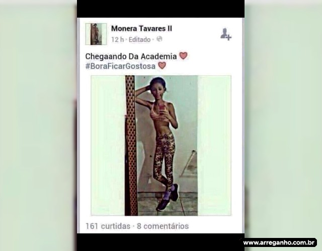 Chegando da academia