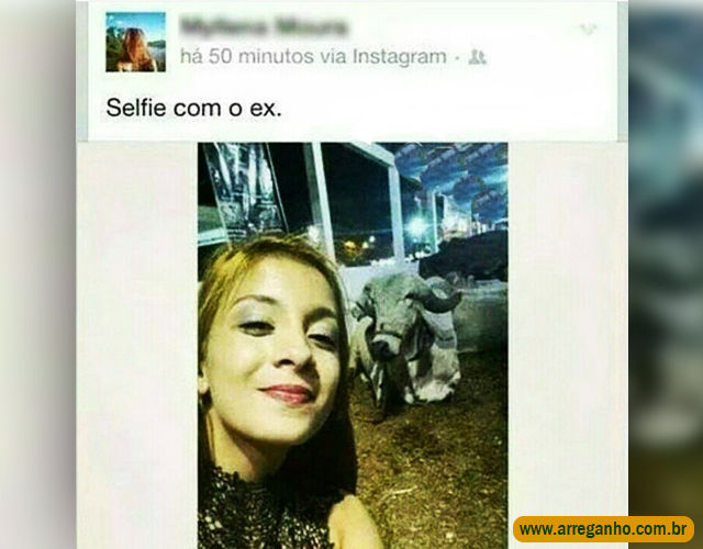 selfie com o ex
