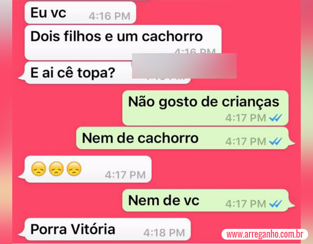 A vida como ela é no whatsapp