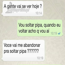Abandonando a gata para soltar pipa arre05