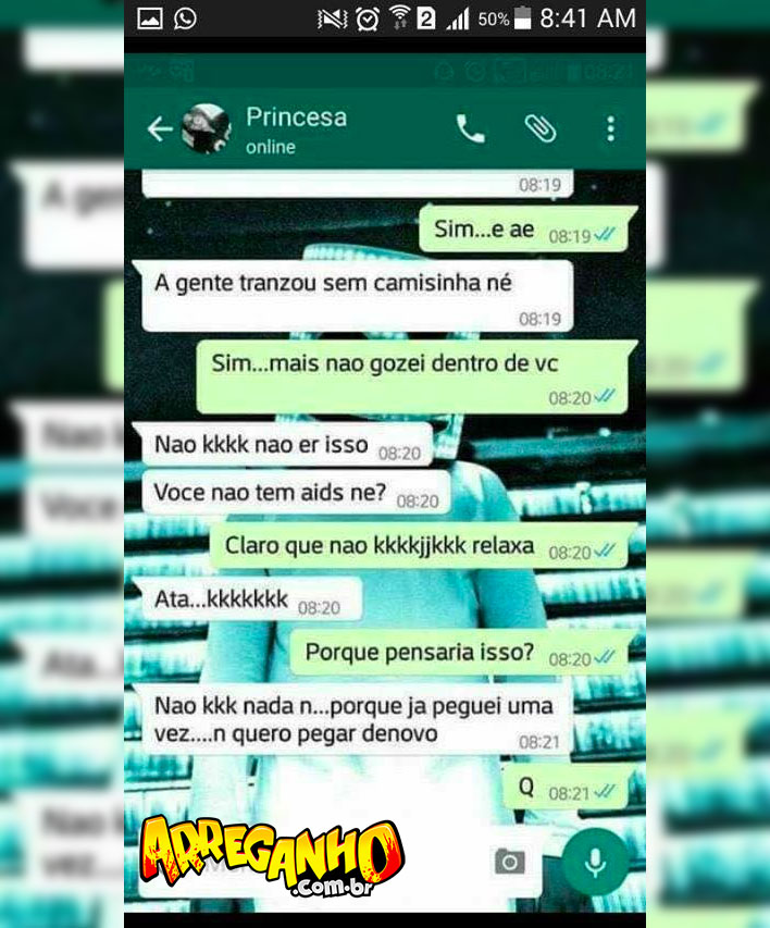 Peguei AIDS uma vez, não quero de novo