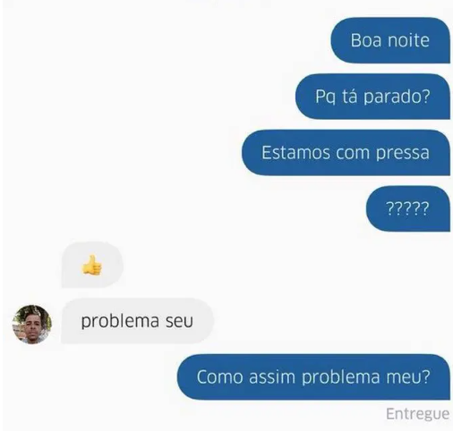 melhores mensagens de uber