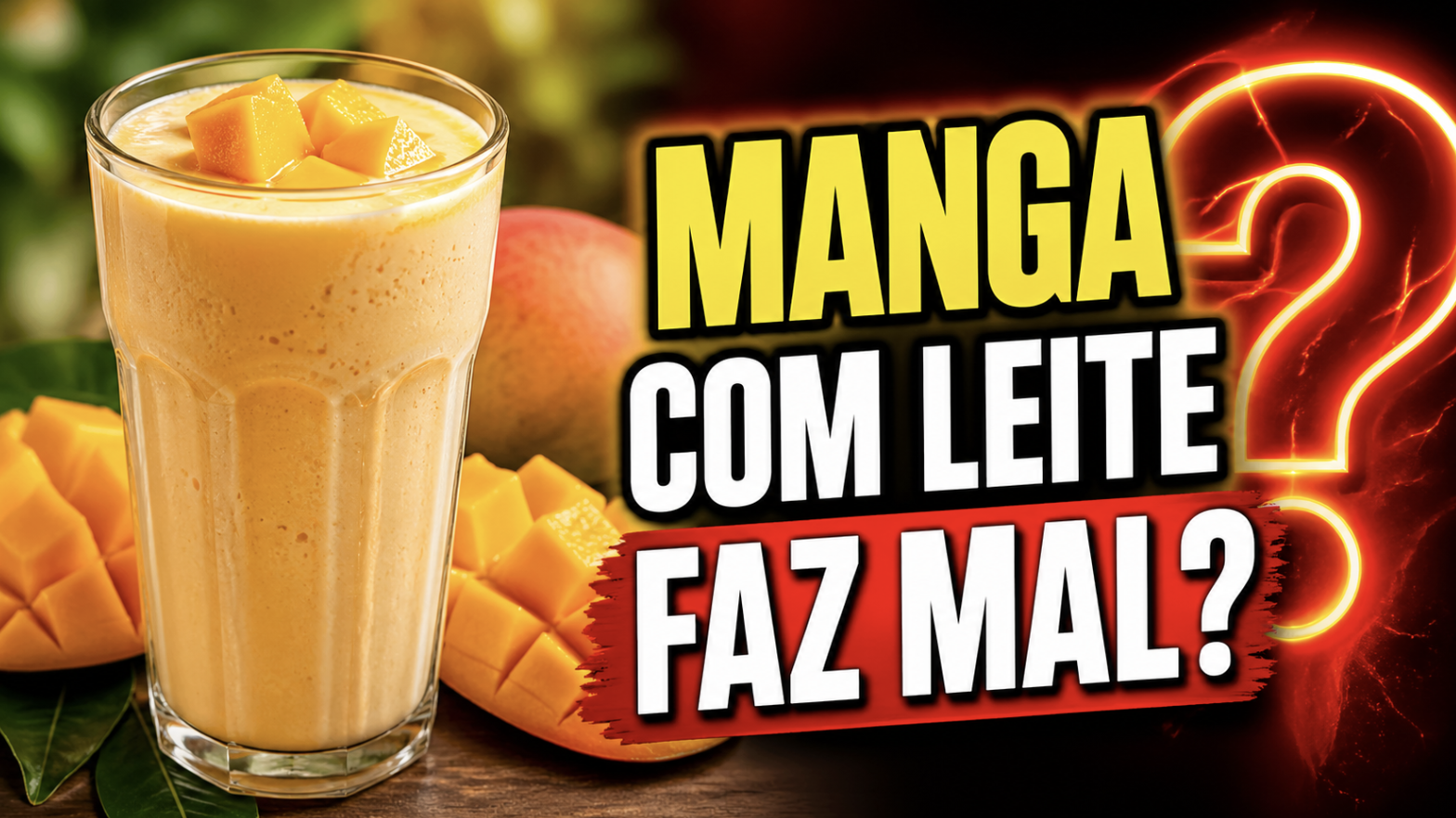 Manga com leite faz mal? A verdade que ninguém te contou